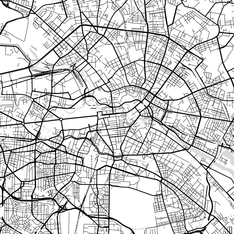 Berlin, Black and White